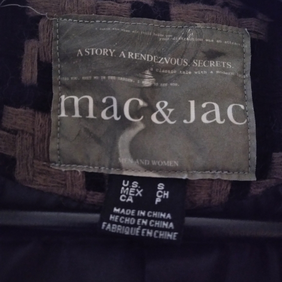 Saco Mac& Jac Zize S and color black and Bwraw - Picture 2 of 5